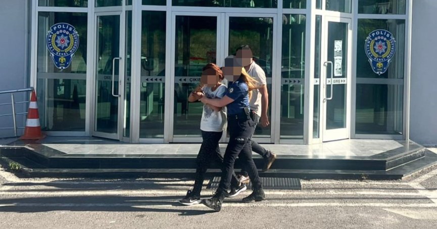 Hırsızlıktan aranan kadın yakalandı