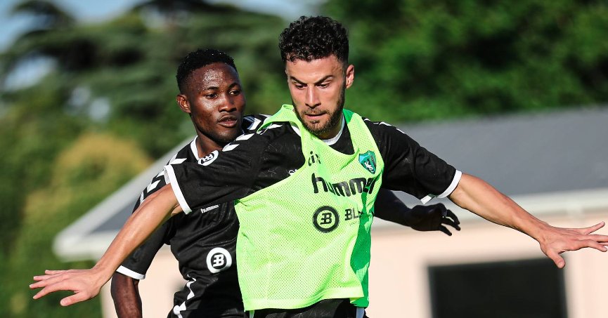 Antrenmanda kıran kırana çift kale