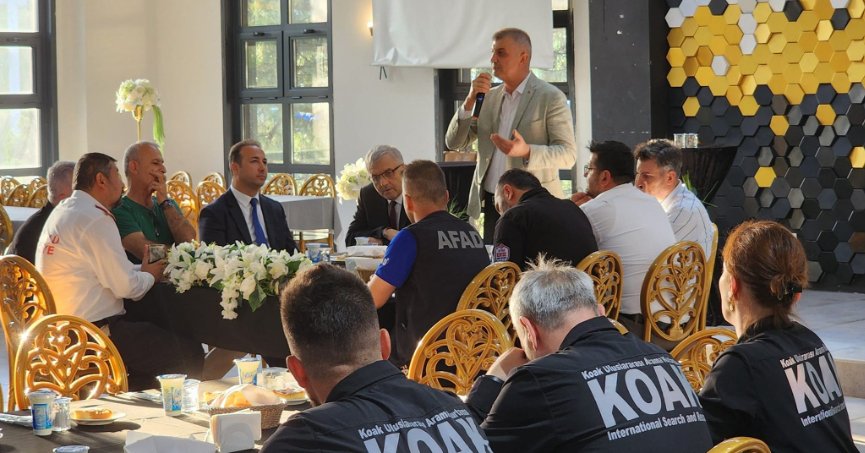 Afet koordinasyon toplantısı gerçekleştirildi