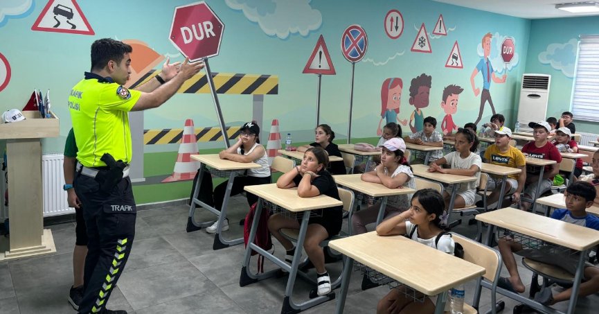 Trafik Eğitim Parkında yaz eğitimleri başladı