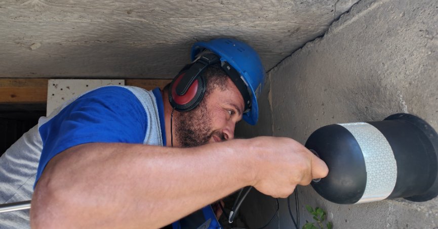 Su kaçağı tespit cihazıyla “hayat” bulundu