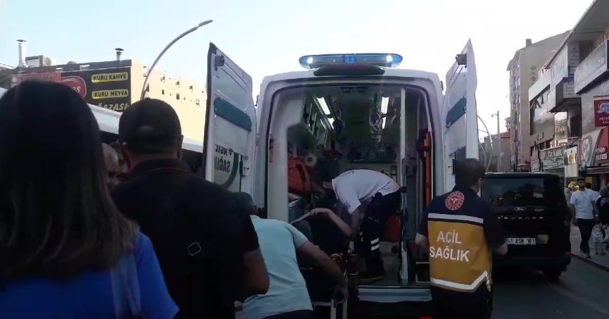 Otomobilin çarptığı yaya yaralandı