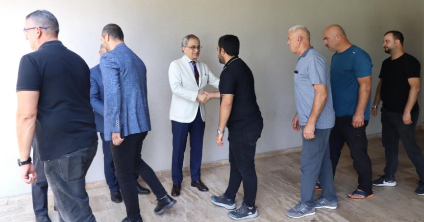 Baraçlı, özel güvenlik personeliyle buluştu