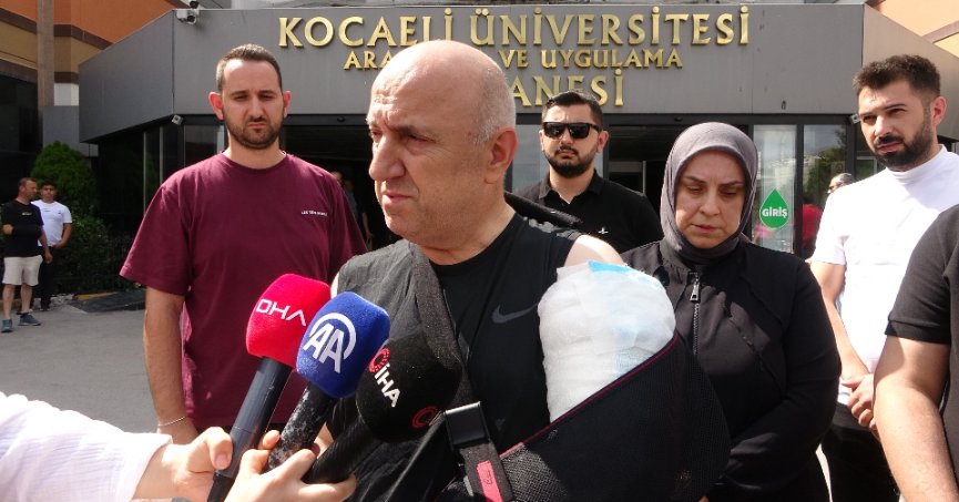 Kolundan vurulan Başkan Bıyık taburcu edildi