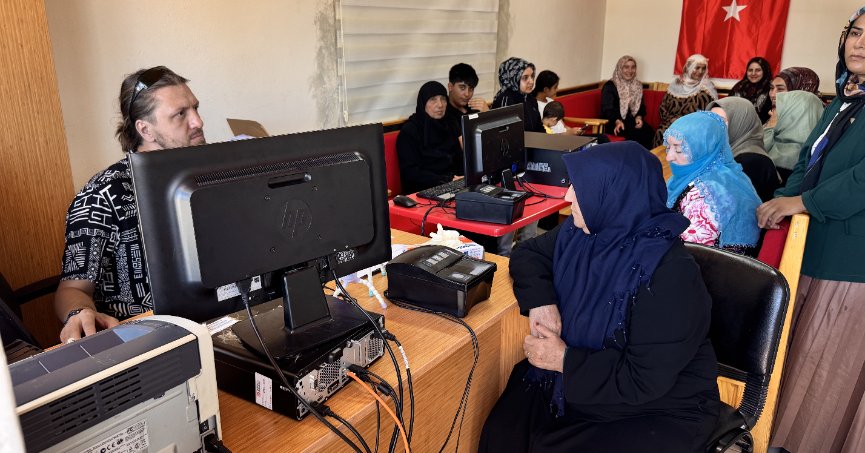 Mobil nüfus aracı ile önemli hizmet