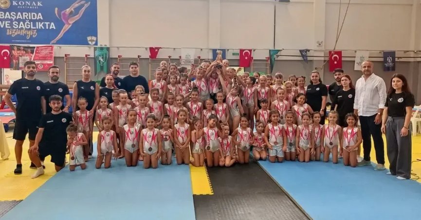 Şampiyon Cimnastikçiler Kocaeli’den geçti