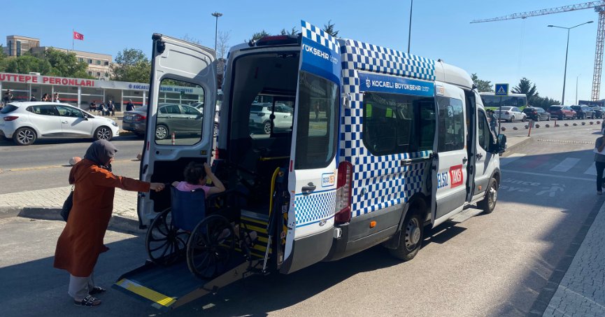 Engelsiz Taksi 7 ayda 14 bin 790 hizmet verdi