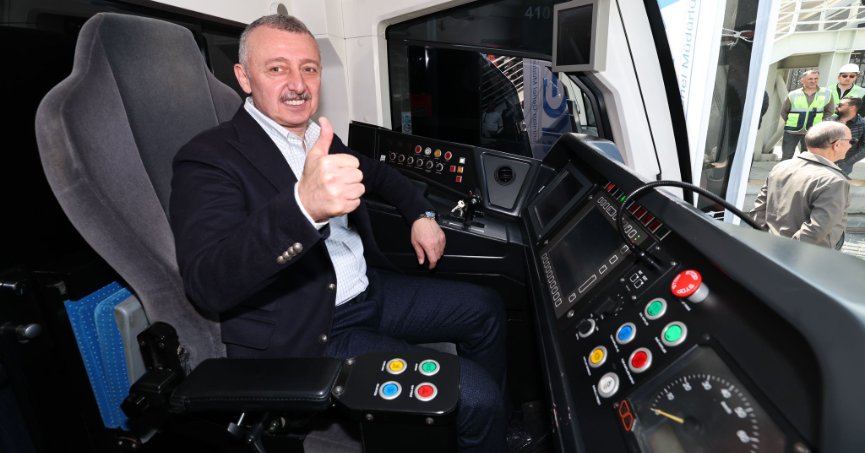 Şehir Hastanesi tramvay hattı rekor kırdı