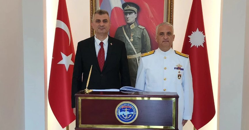 Sezer’den Tuğamiral Özömek’e ziyaret