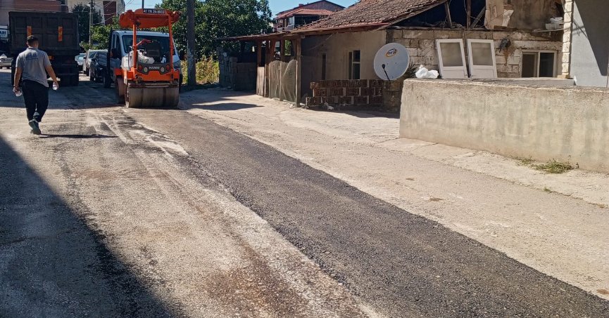 Asfalt yama ile sorunlar giderildi