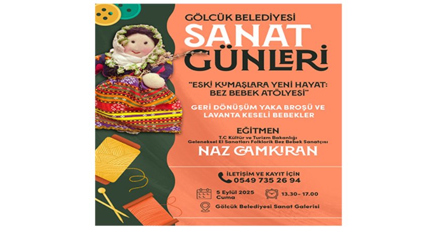 Gölcük’te sanat dolu geri dönüşüm etkinliği