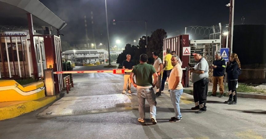 Fabrikadaki kimyasal sızıntı korkuttu