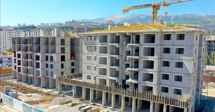 İnşaat maliyet endeksi  yıllık yüzde 22,98 arttı   