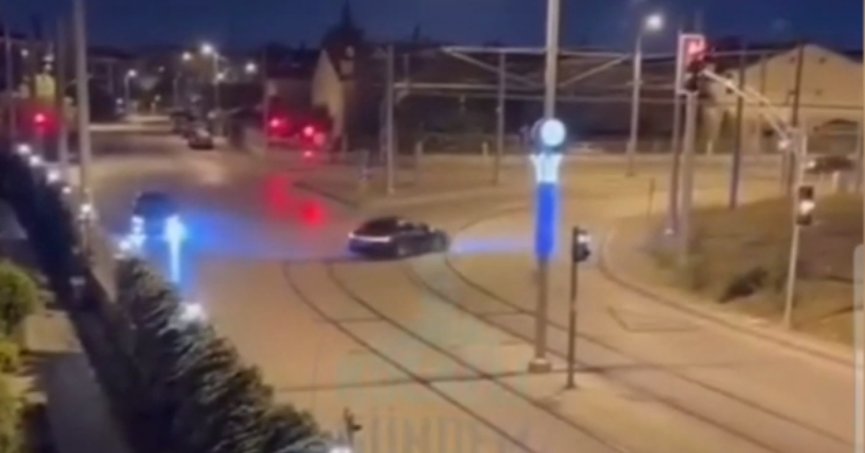 Drift yapan sürücüye  55 bin 659 lira ceza