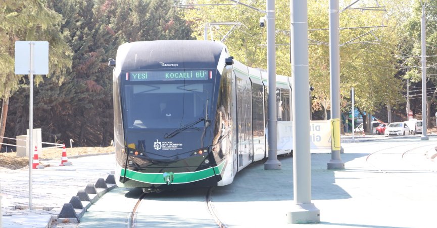 Stadyum tramvay hattı  bölgeye nefes aldırdı