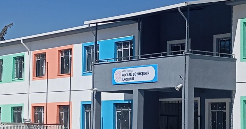 Hatay’da yaptırılan  okul yarın açılıyor   