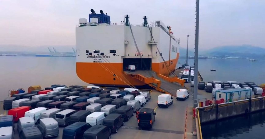 8 aylık otomotiv ihracatı  yıllık bazda yüzde 7 arttı