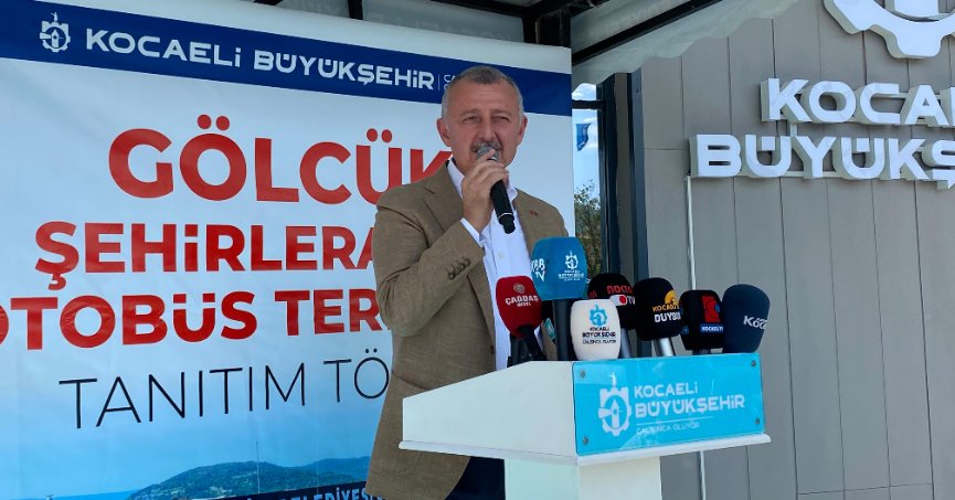 Büyükakın’dan terminal tanıtımında müjde;  ‘Gölcük’e metro gelecek’