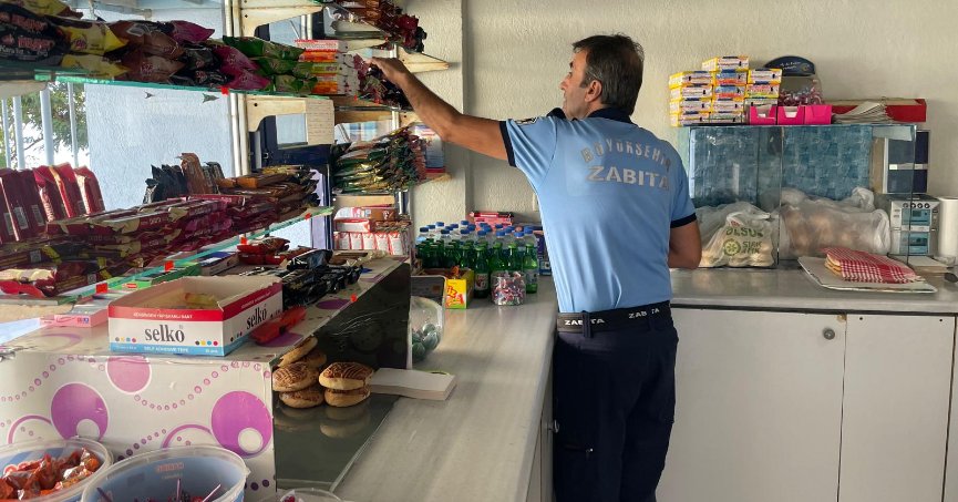 Okul kantinlerine  zabıtadan sıkı takip