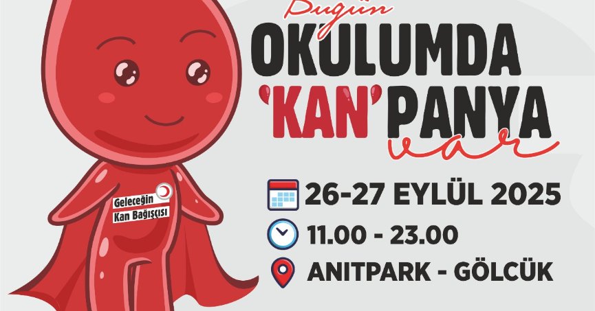 Kan bağışı festival  havasında yapılacak