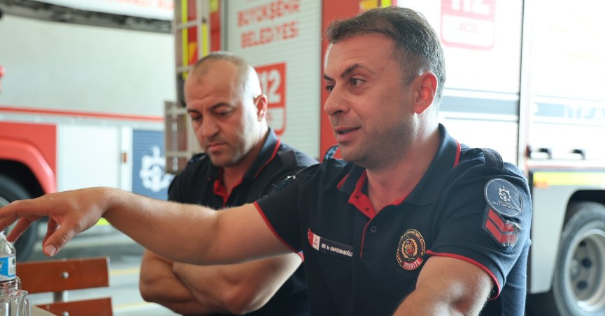 Alev savaşçıları anılarını anlattı