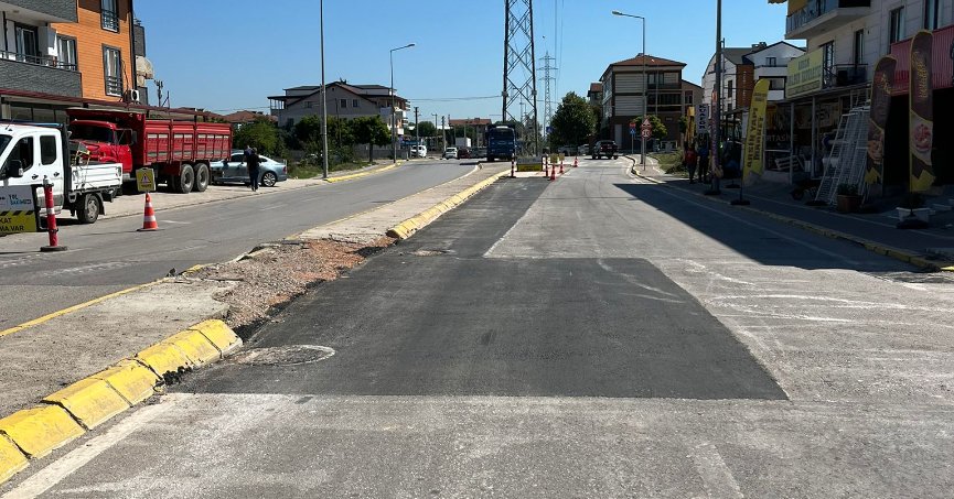 Asfalt yama ile sorunlar giderildi
