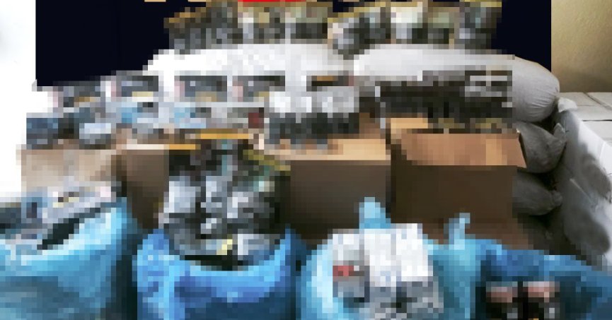 Üç ilçede kaçak tütün operasyonu