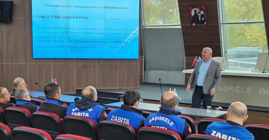 Belediye personeline stres ve öfke kontrolü eğitimi