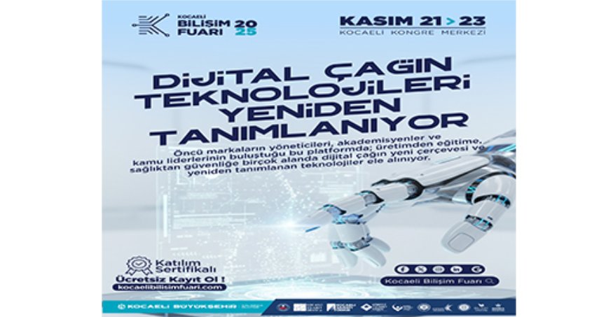 Kocaeli Bilişim Fuarı kapılarını açıyor