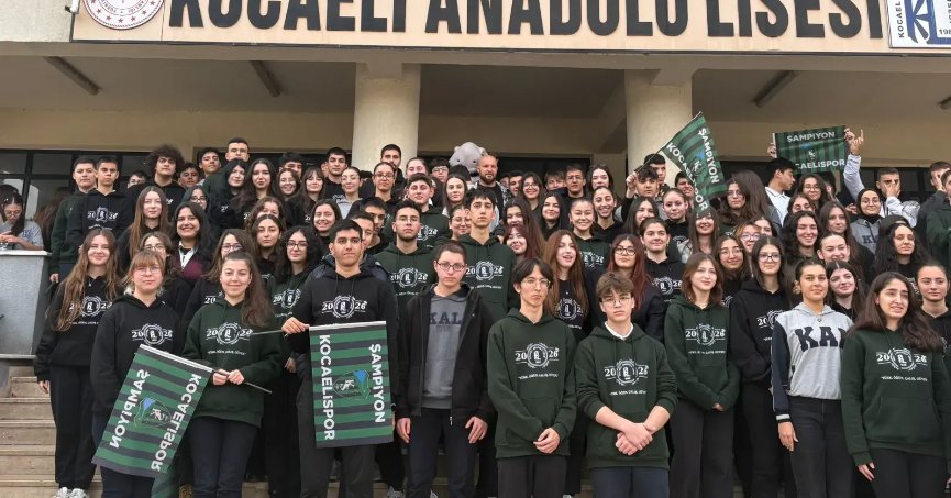 Başiskele'de Kocaelispor rüzgarı esti