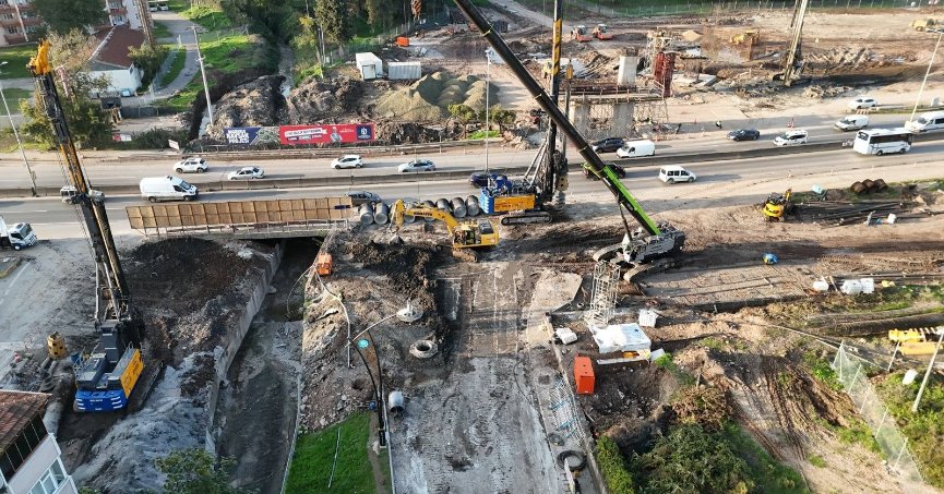 Dev projede yoğun çalışma sürüyor