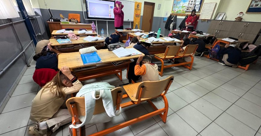 Okullarda afet eğitimi ve tatbikatı