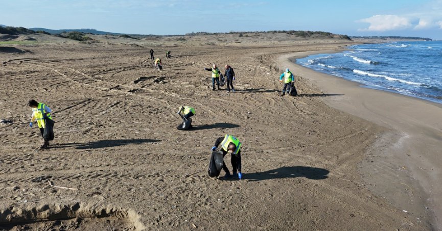 Deniz çöpleri ile mücadele sürüyor