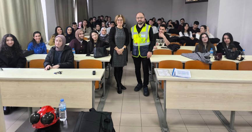 İSG öğrencileri sektörle tanıştı