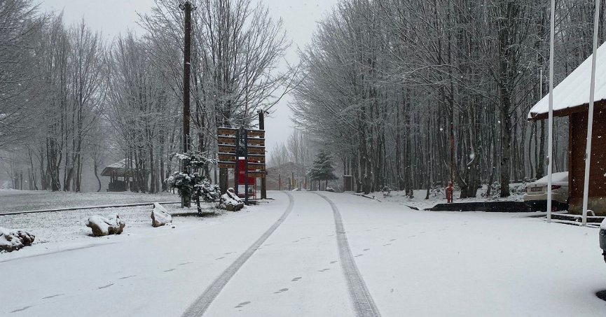Kartepe’ye lapa lapa kar yağıyor