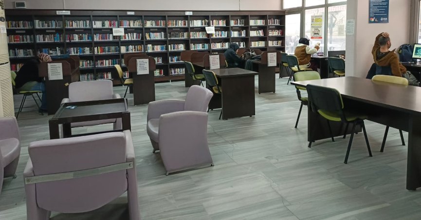 Kütüphaneler yoğun ilgi görüyor