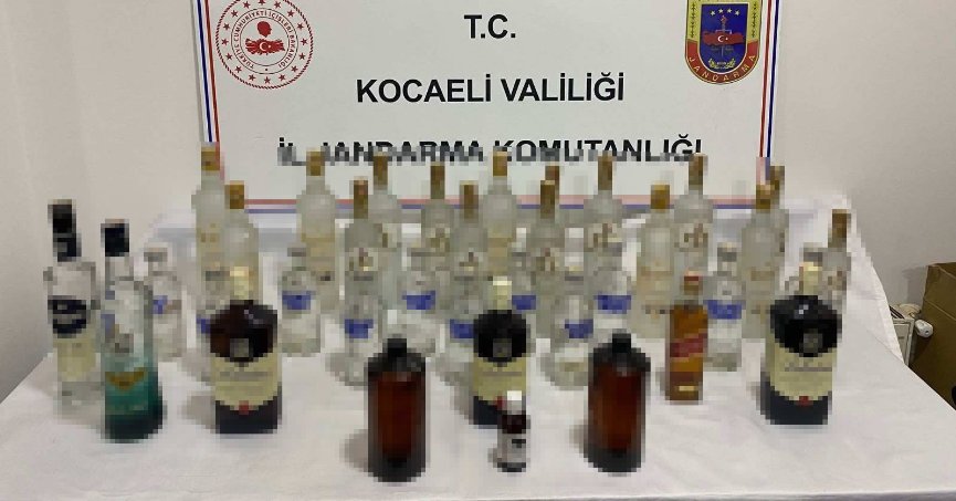 Milyonluk sahte alkol ve ürün ele geçirildi