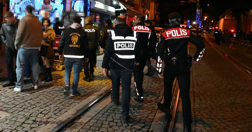 Barlar sokağında 428 kişi sorgulandı