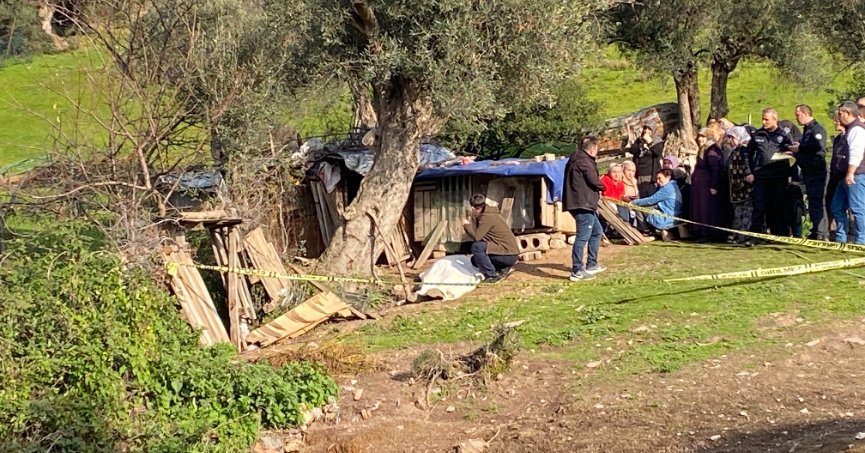 Yaşlı kadın bahçede ölü bulundu