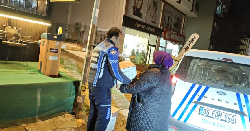 Zabıta vatandaşın imdadına yetişiyor
