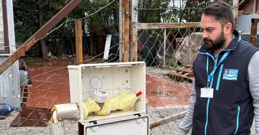 ‘Su sayaçlarınızı donmaya karşı koruyun’