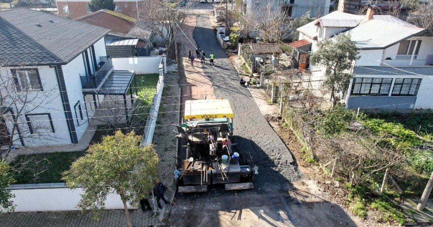 Gölcük’te 150 cadde ve sokakta çalışma