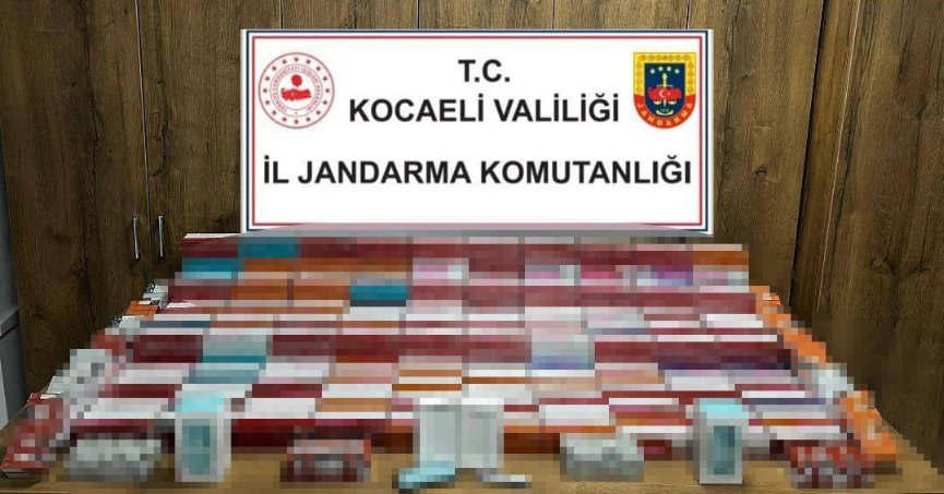Jandarmadan sigara kaçakçılarına darbe