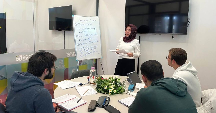 Yarıyıl tatilinde adres  ‘Kütüphanem Kocaeli’