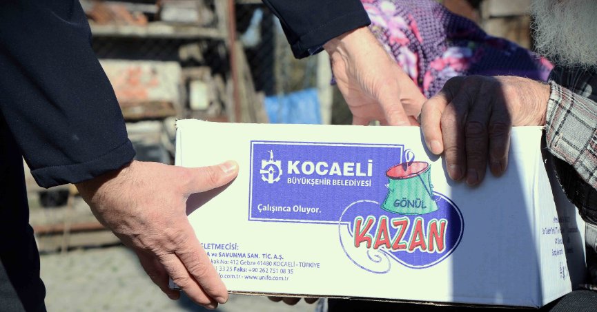 “Gönül Kazan” ile  sofralara sıcak yemek   