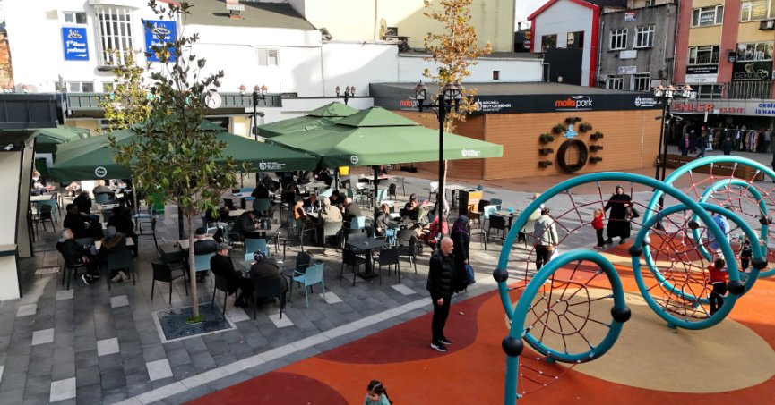 Mola Park şehre değer katıyor