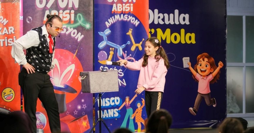 Bilim Merkezi’nde “Okula Bi’ Mola”