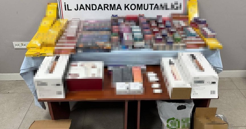 Gölcük’te bin 110 paket kaçak sigara ele geçirildi