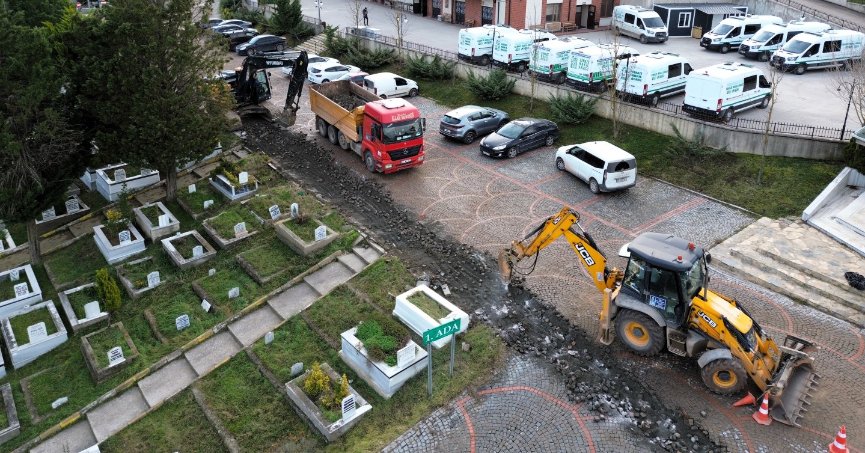 Kent Mezarlığı’ndaki su sorununa kalıcı çözüm