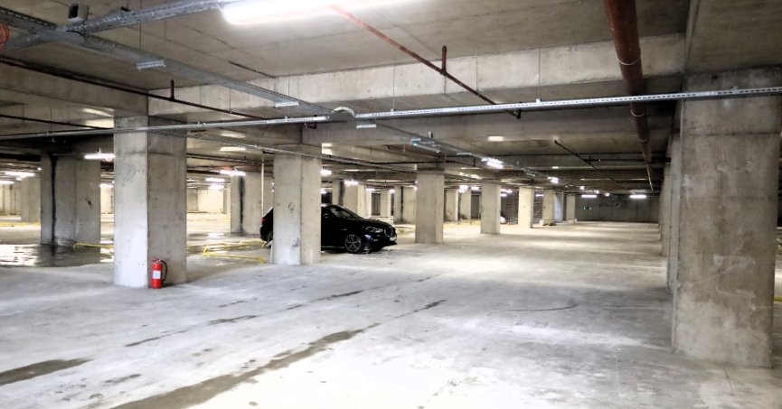 KOÜ otoparkının ilk katı hizmette